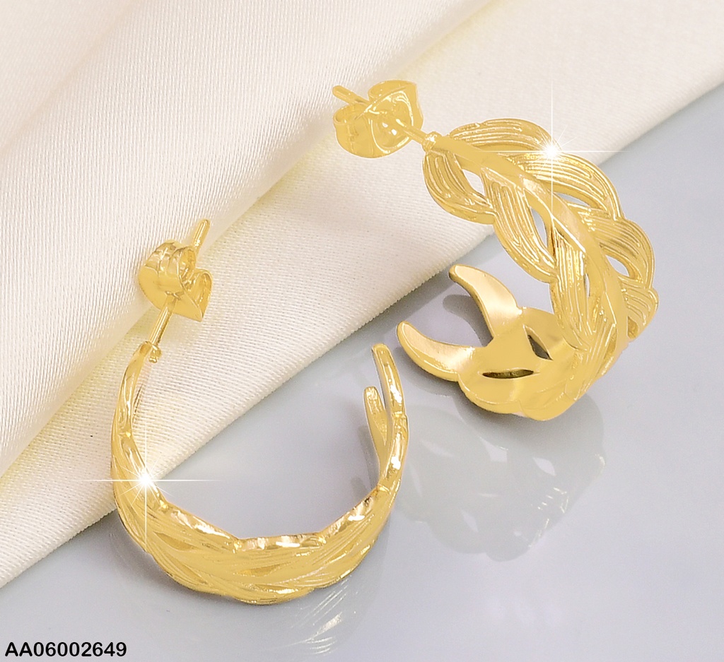 ARETES ANCHO  HOJAS  MOD.0995