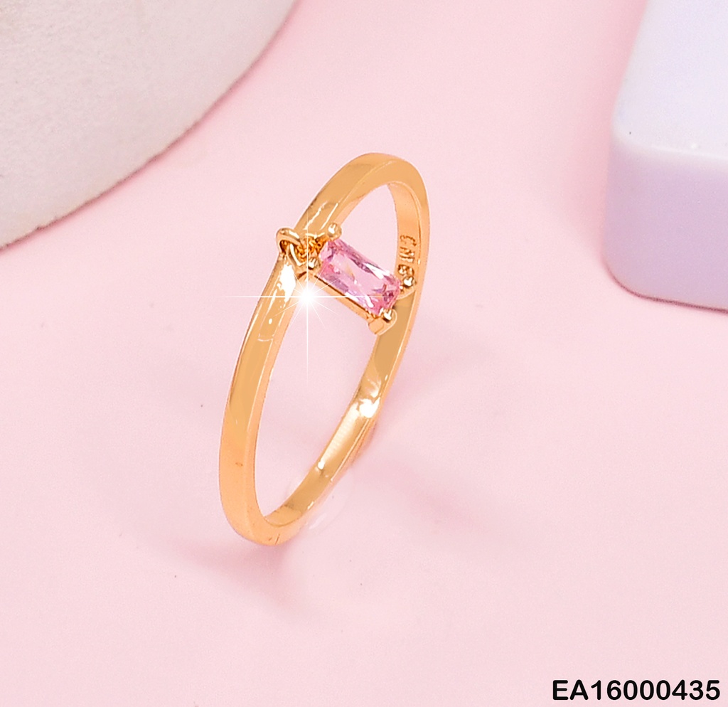 ANILLO LISO ZIRC COLGANTE S9227-277