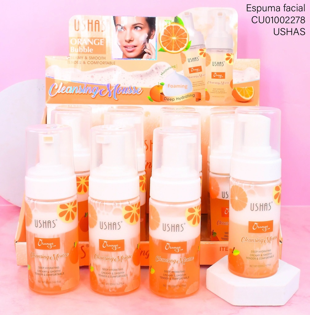 ESPUMA LIMPIADORA ORANGE USHAS HA280