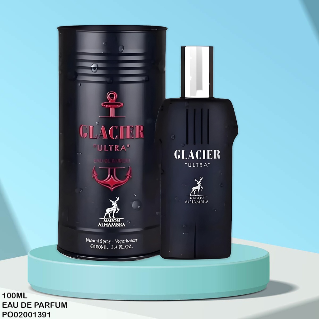 PERFUME GLACIER ULTRA MEN MAISON ALHAMBRA 100ML
