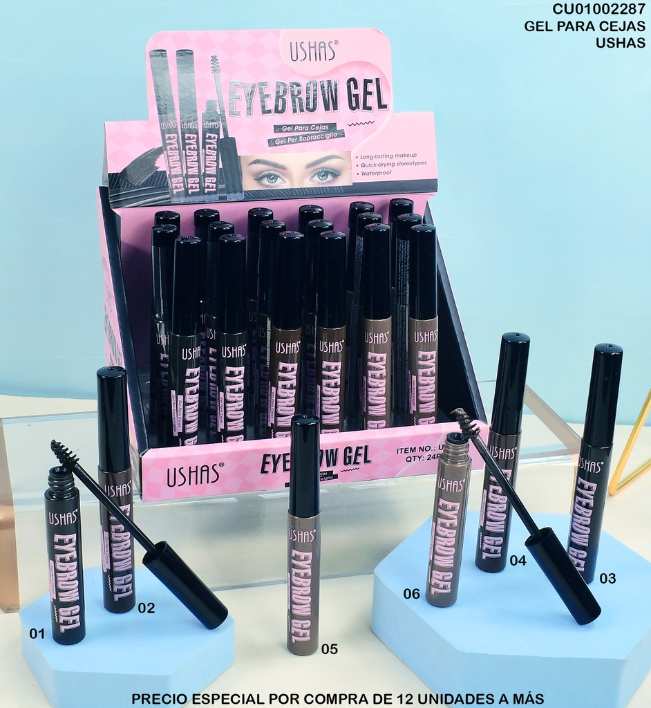 GEL PARA CEJAS USHAS MOD. UC039