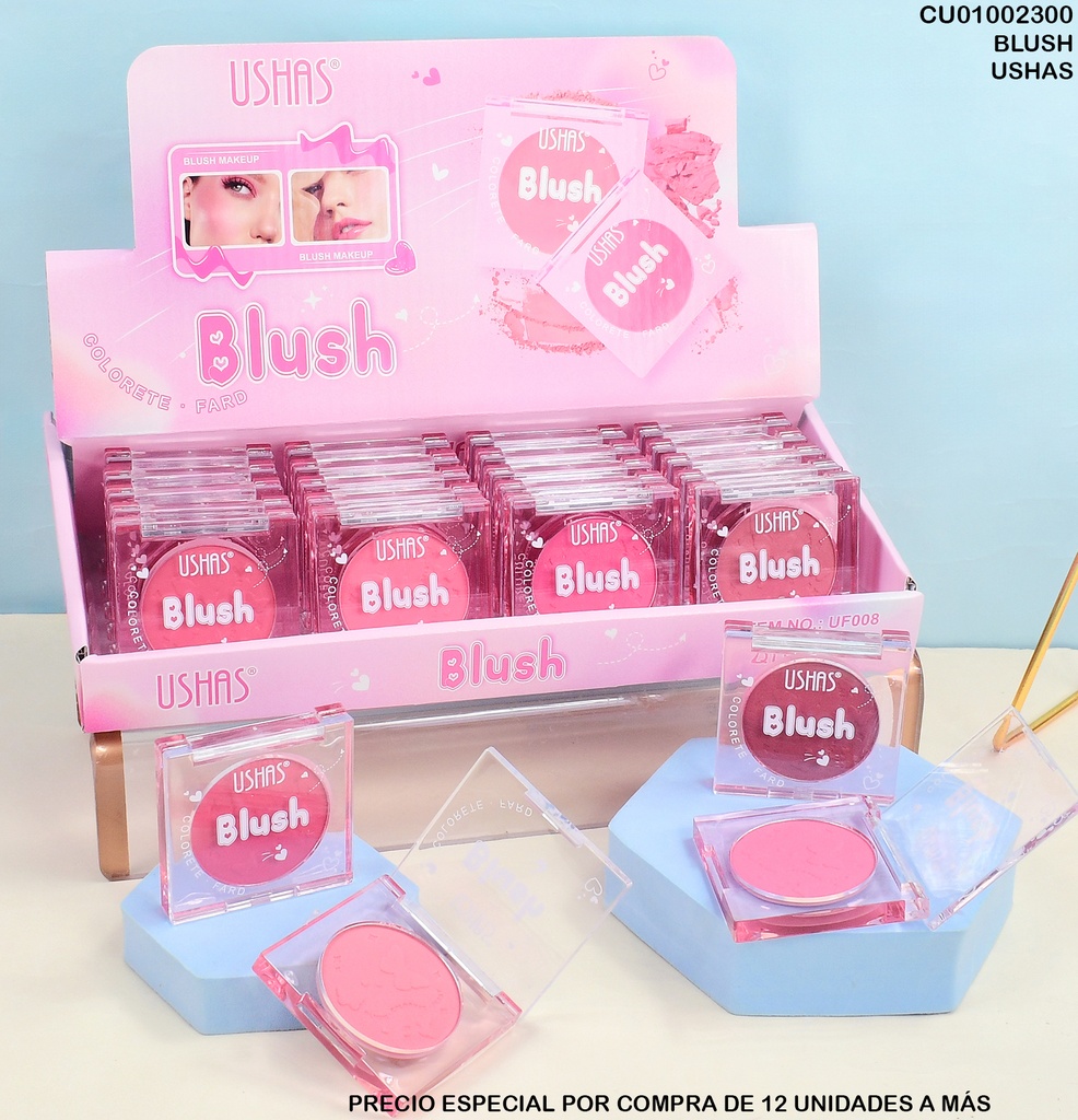 BLUSH USHAS COL.SURTIDOS UF008