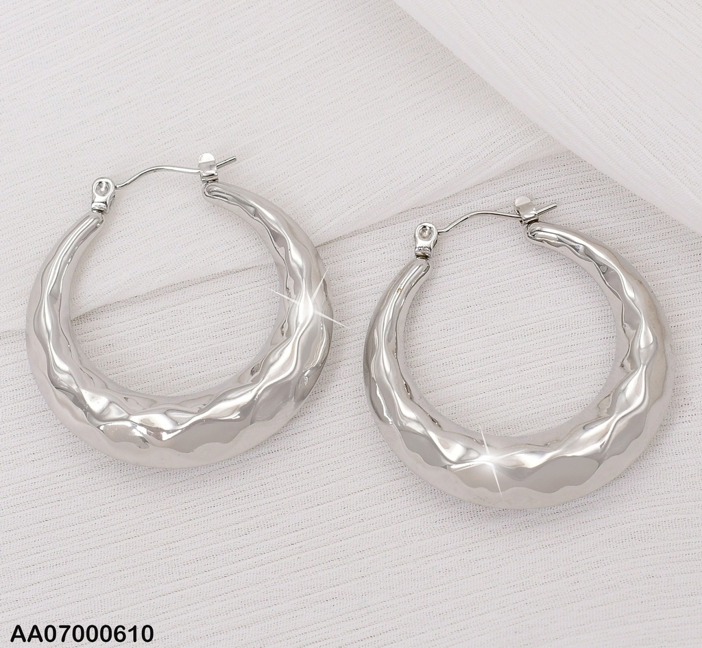 ARGOLLAS PLAT. INFLADA TEXT. ROMBOS HORIZONTAL EA803-1