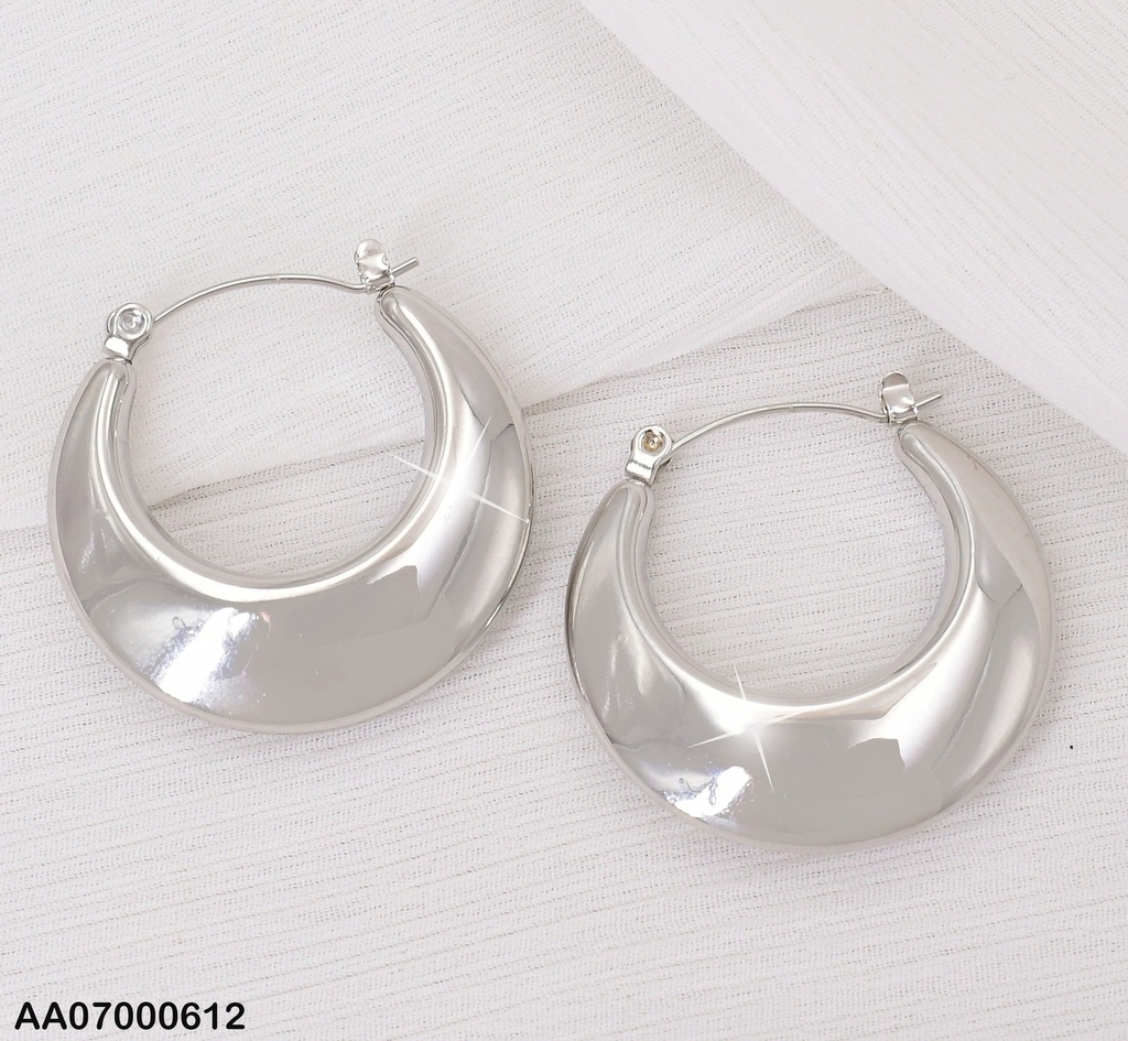 ARGOLLA PLAT.  MEDIA LUNA INFLADA/DELG.  EA791-1