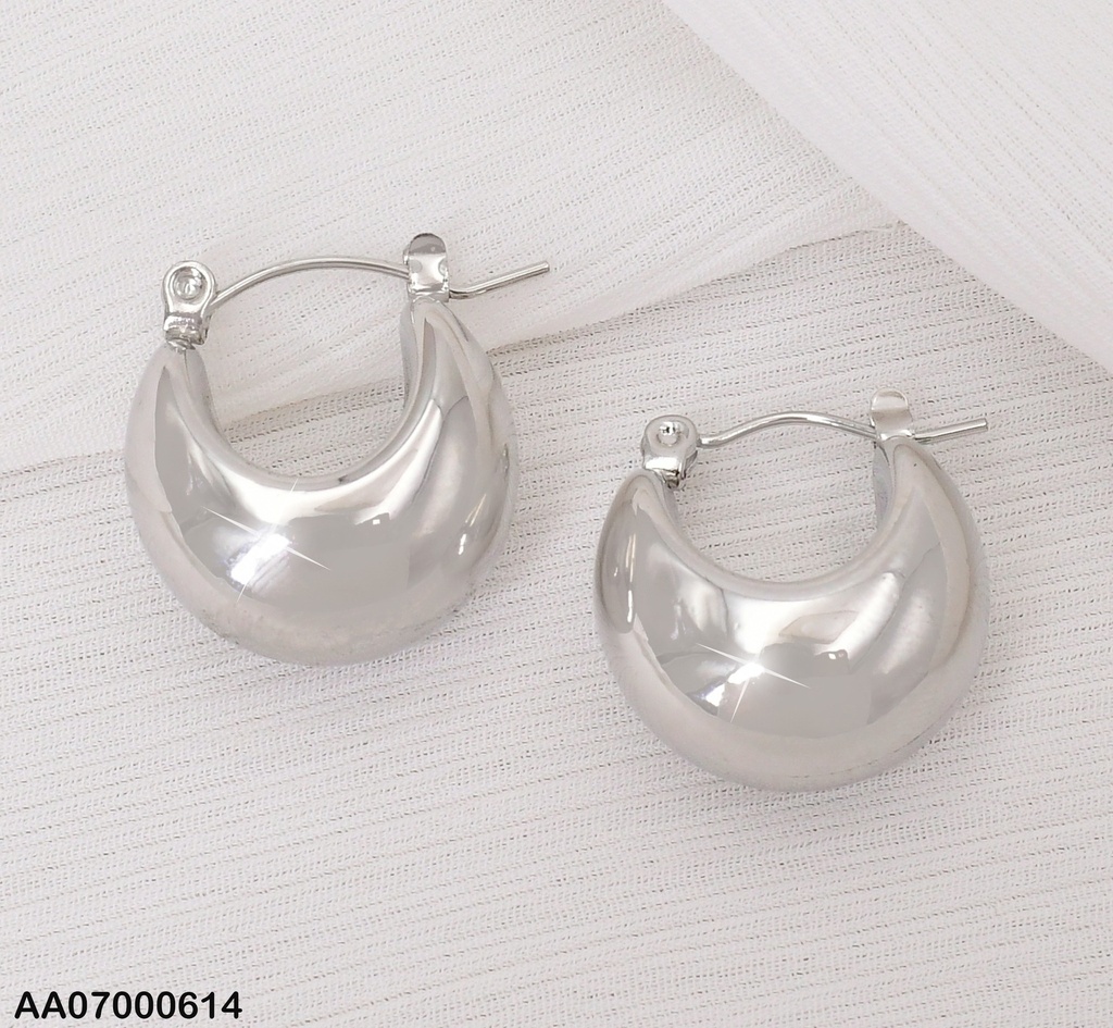ARGOLLA PLAT. INFLADA PEQ. MEDIA LUNA  EA795-1