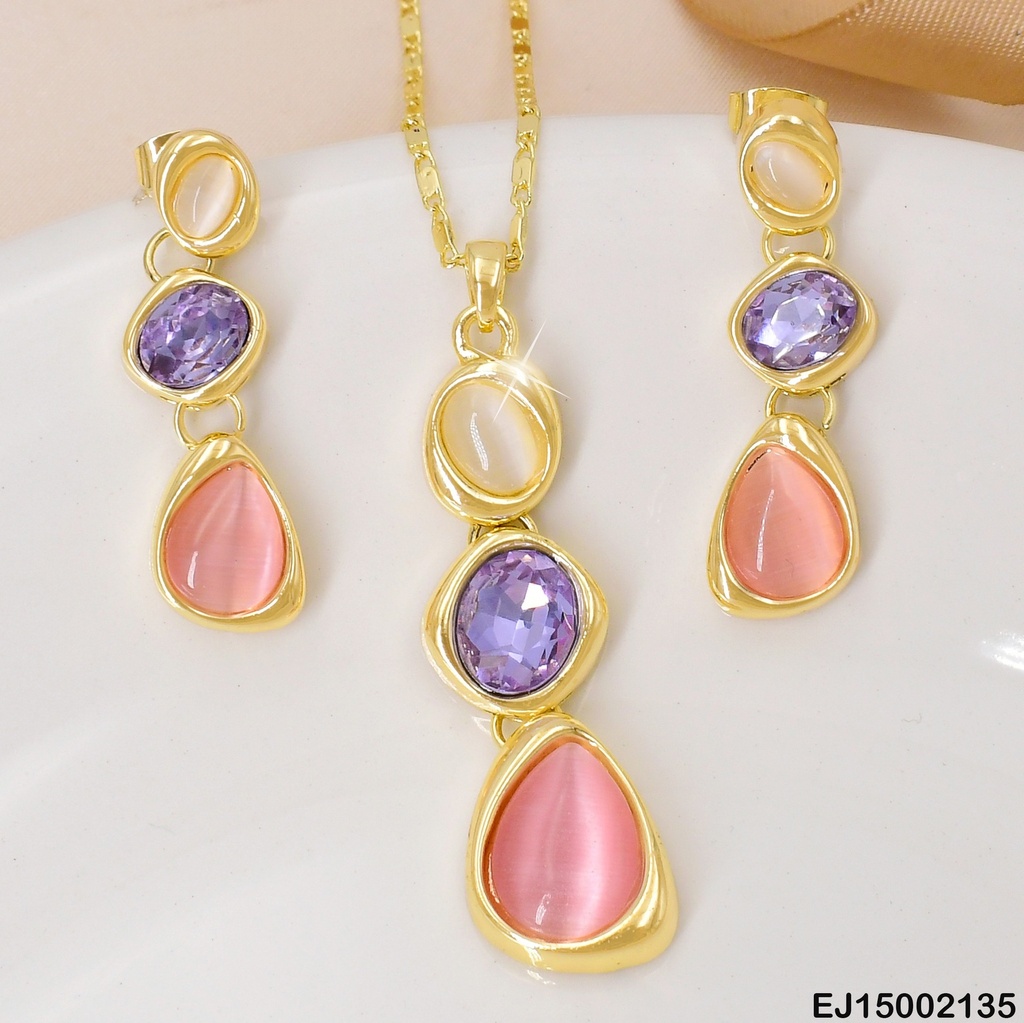 JUEGO 3 PIEDRAS COL. SURT EN VERTICAL SE463-9