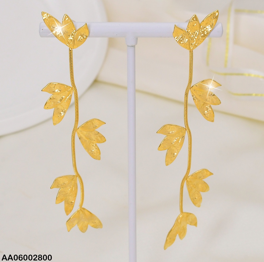ARETE CADENA COLA DE RATON HOJAS CORRUGADAS EA732-45