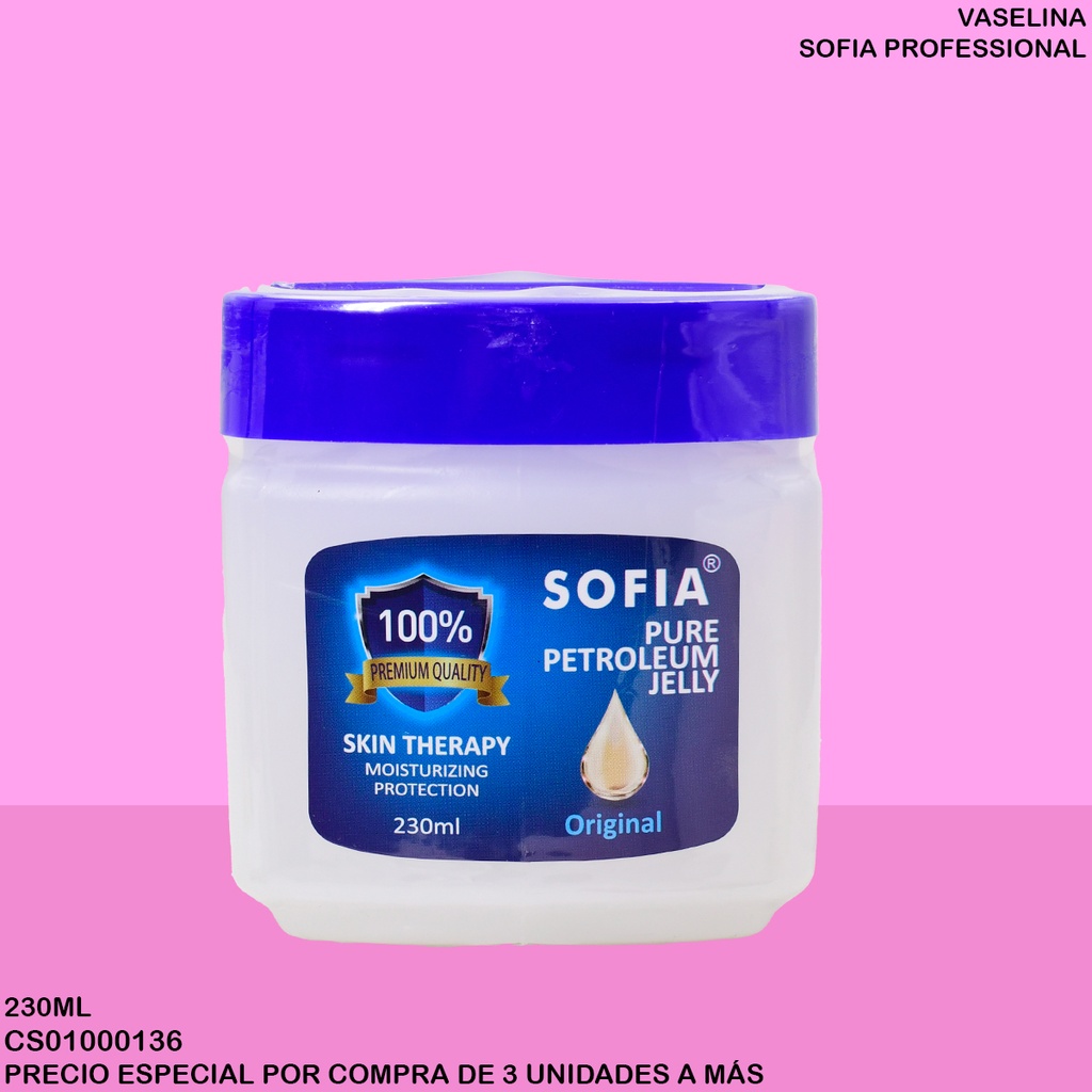 VASELINA SOFIA 230ML S401A