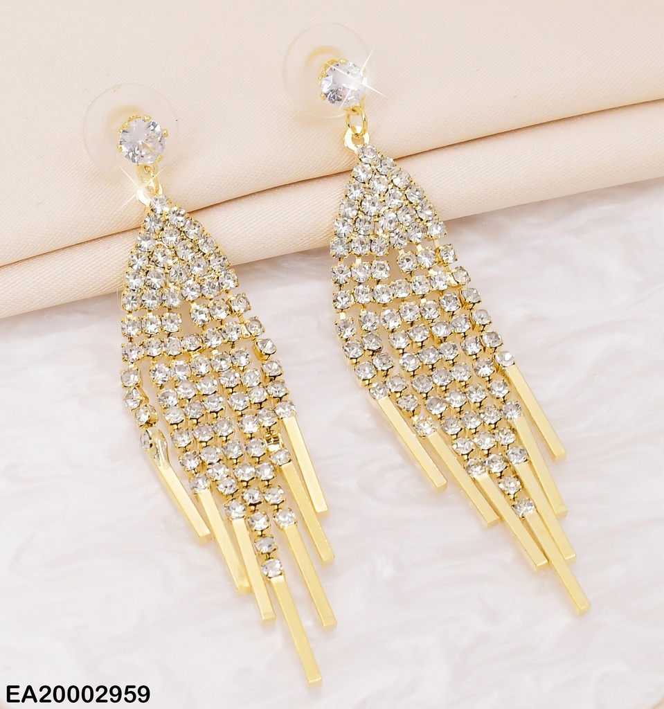 ARETES ZIRC RD/ TRIANGULO ZIRC/ LINEAS COLGANTES EE1778-2967