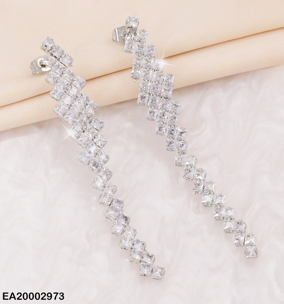 ARETES PLAT  ROMBO ALARGADO / ZIRC EN GRADACION EE1753-296