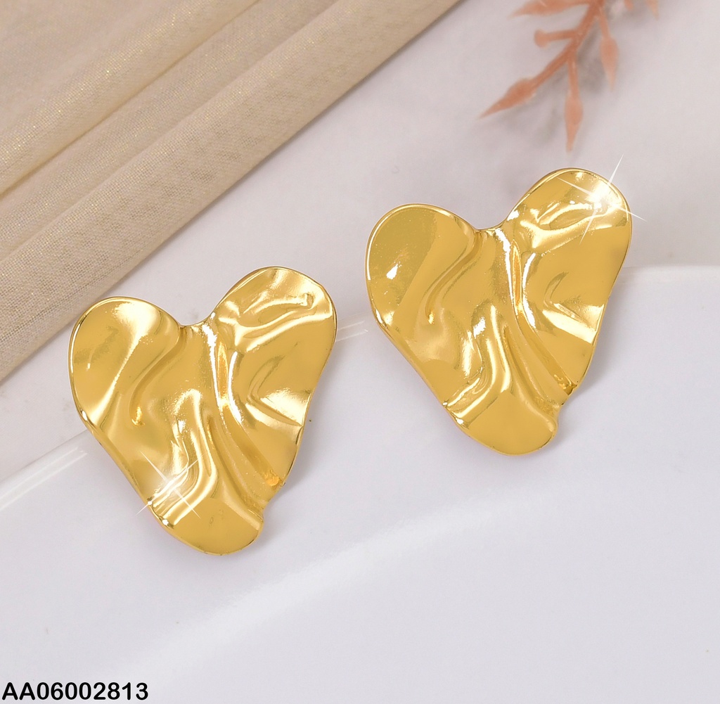 ARETES FORMA CORAZON SUPERFICIE IRREG. EA874-277