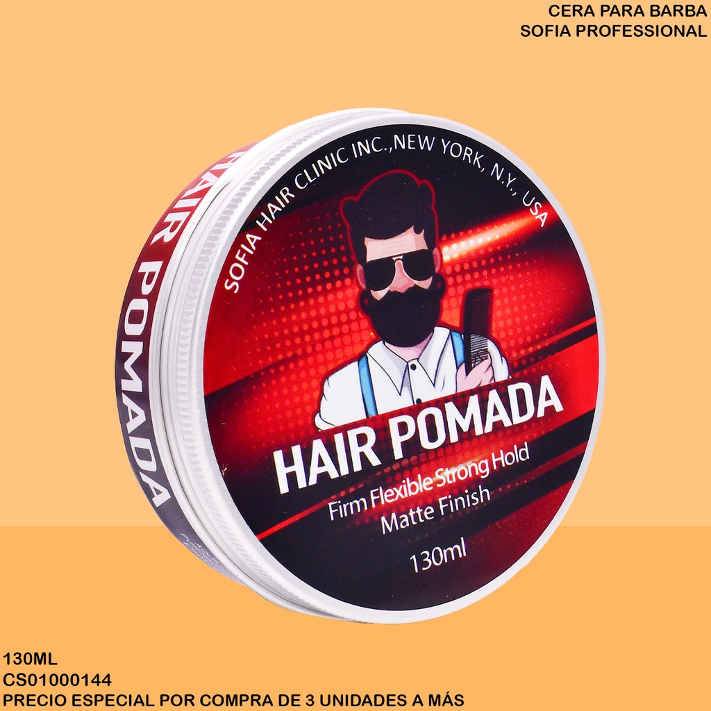 CERA POMADA SOFIA BARBA NEGRA S111A