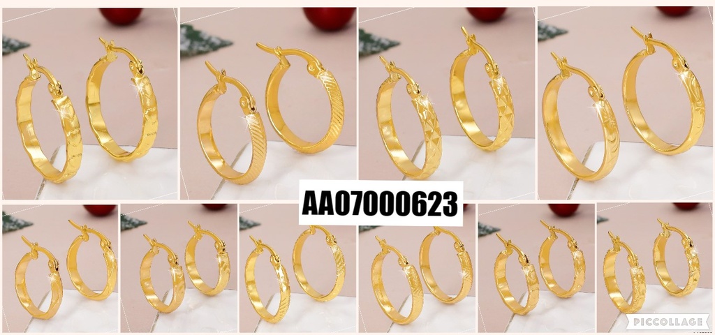 ARGOLLA DOR ESTILOS SURTIDOS F5757-220