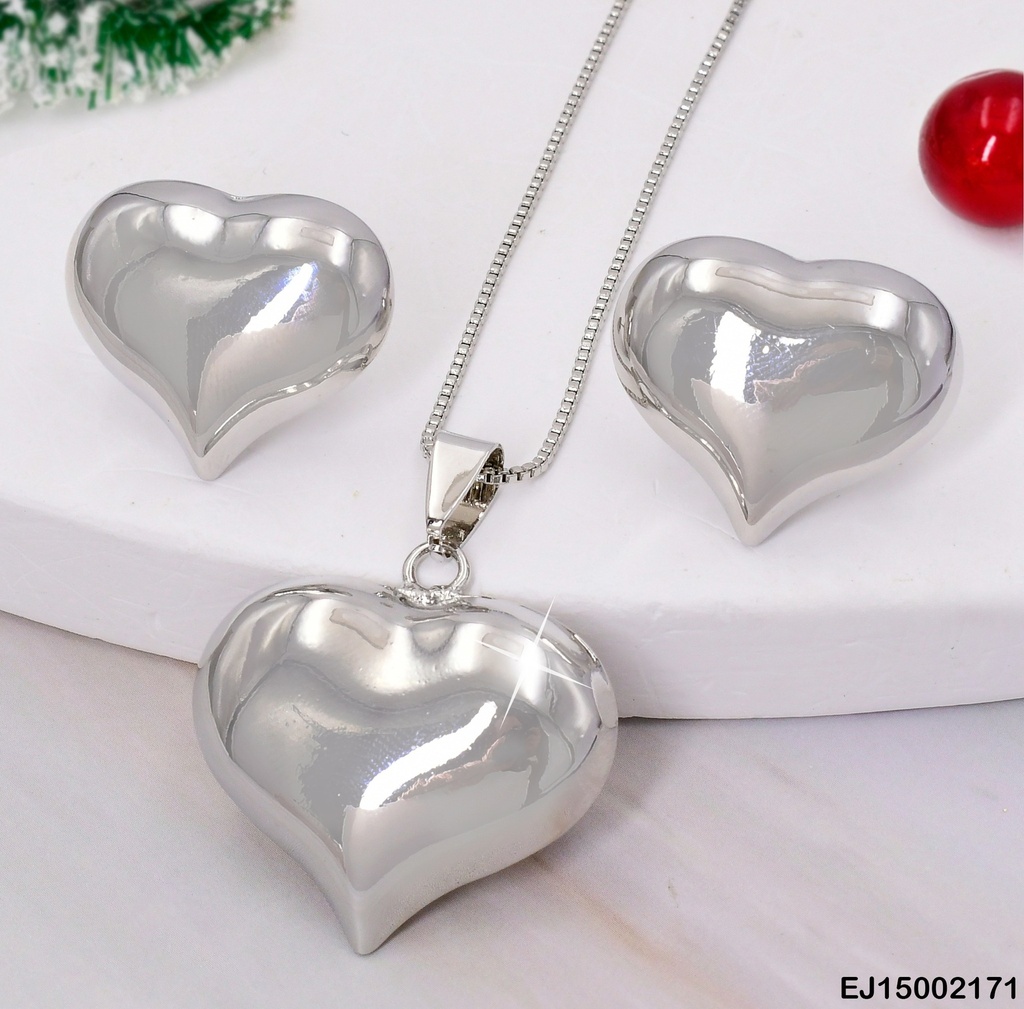 JUEGO PLAT. CORAZON INFLADO MOD. SE516-9