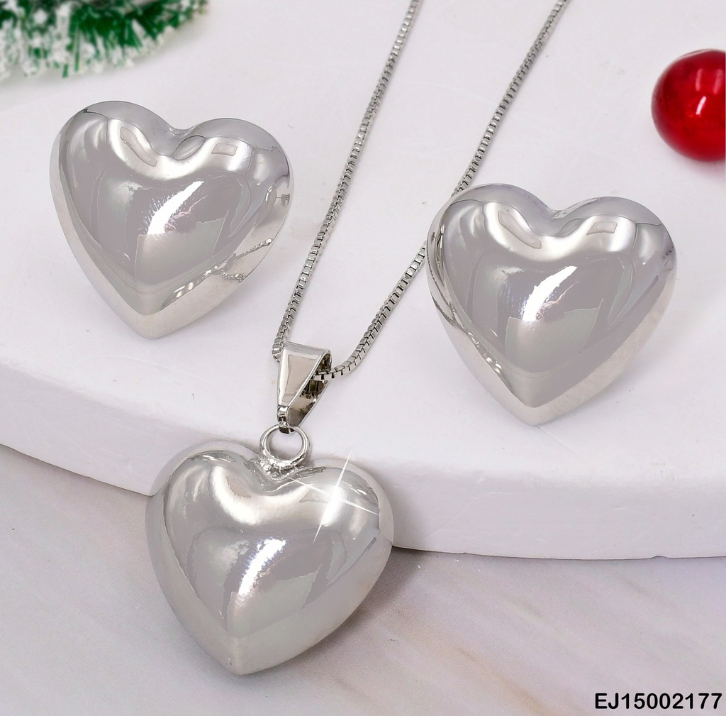 JUEGO PLAT CORAZON MEDIANO INFLADO SE512-9