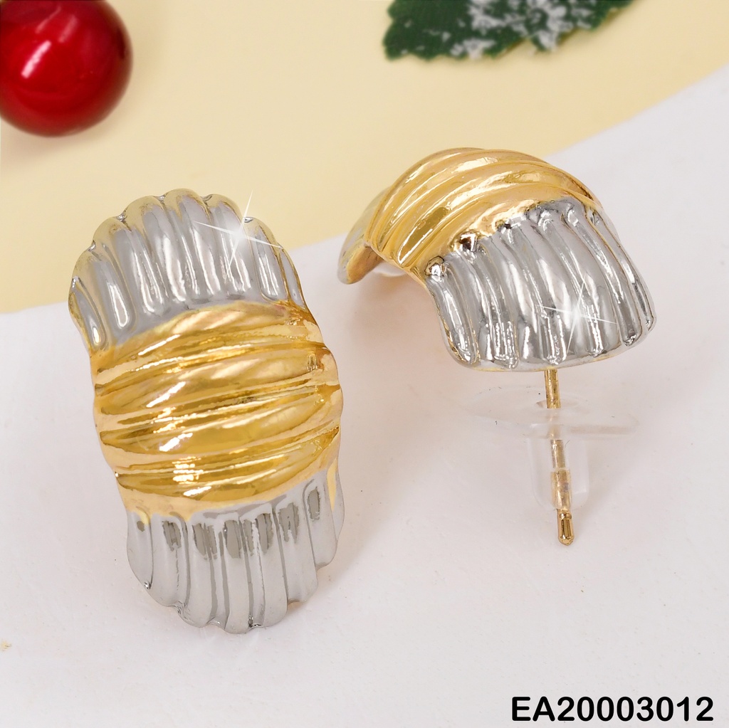 ARETE ESTILO NUDO BICOLOR EE904-130