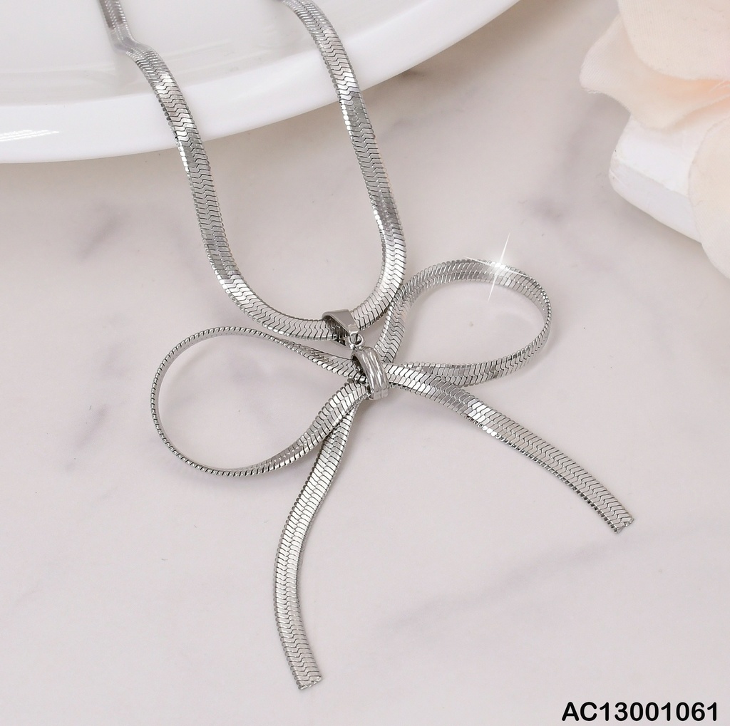 CADENA PLAT / DIJE LAZO MOD.CA368-45
