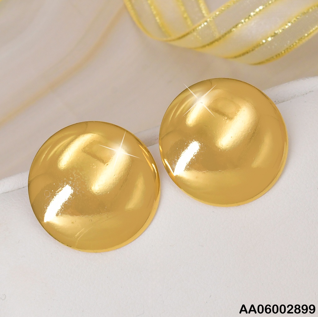 ARETES RD LISOS DORADOS EA758-270