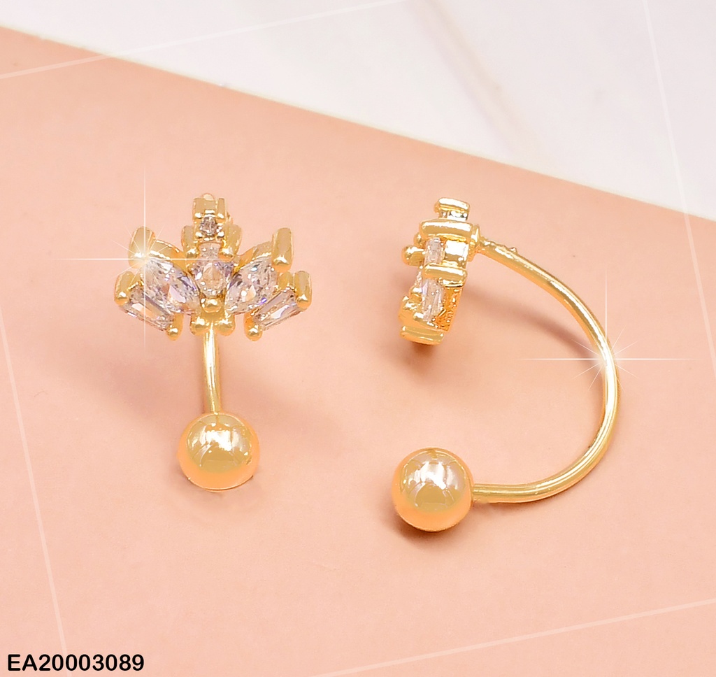 ARETES TELEFONO CORONA ZIRCONIA-PELOTITA EE959-3