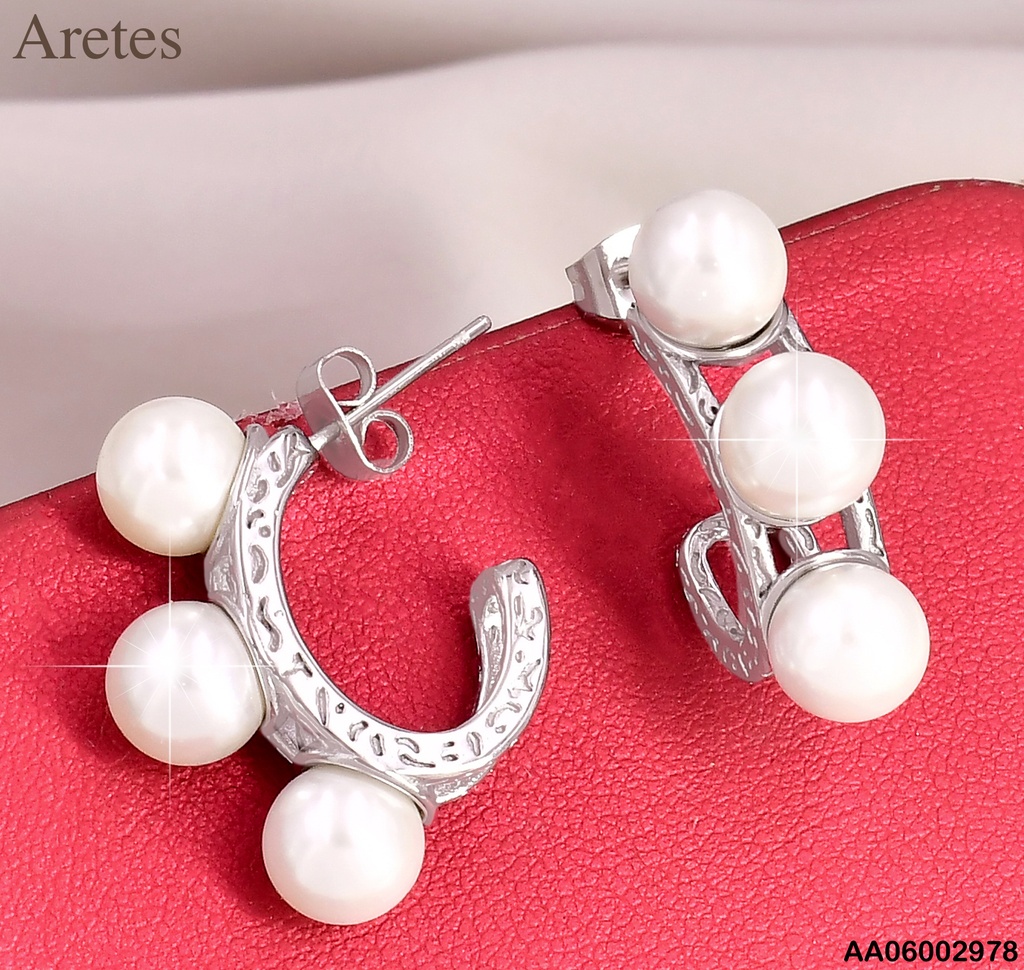 ARETES PLAT. "J" C/3 PERLAS KE113802