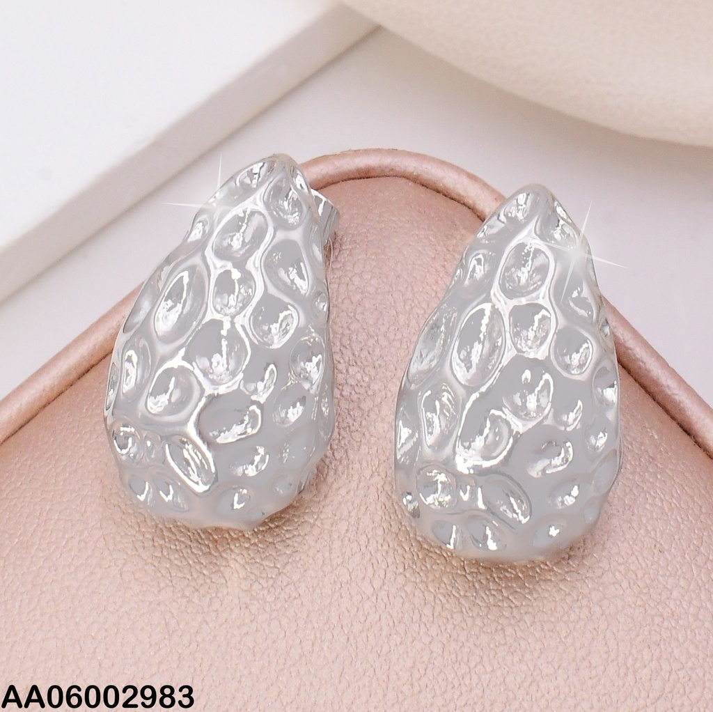 ARETES D/P GOTA MEDIANA C/ABOLLADURAS F4141