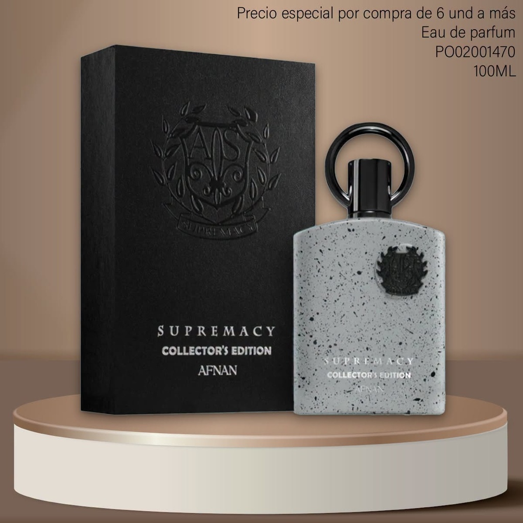 PERFUME SUPREMACY AFNAN COLLECTOR´S EDITION UNISEX 100ML/3.4 EDP