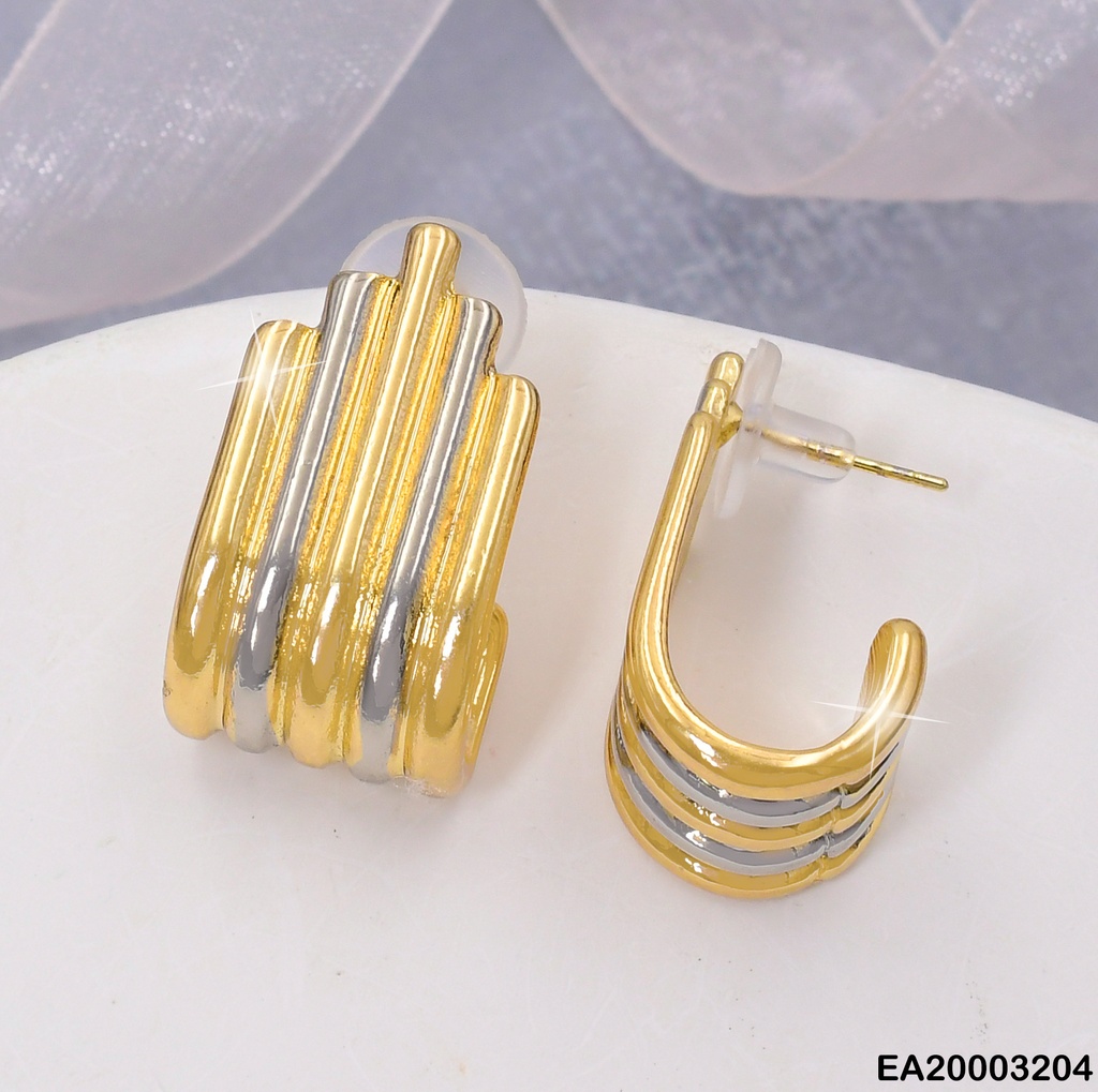 ARETES 5 BARRITAS VERTICALES EN "J" EE1926-130