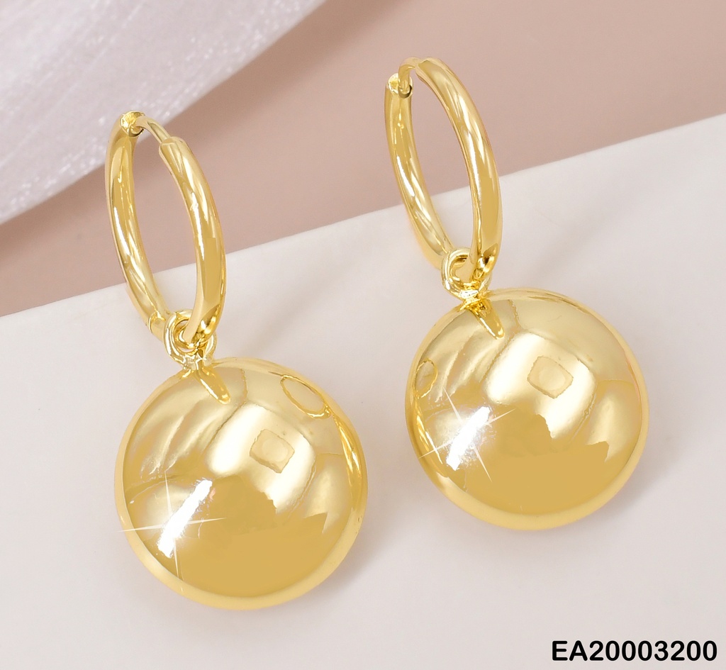 ARETES CIRCULO / PELOTA INFLADA COLGANTE  EE1632-9