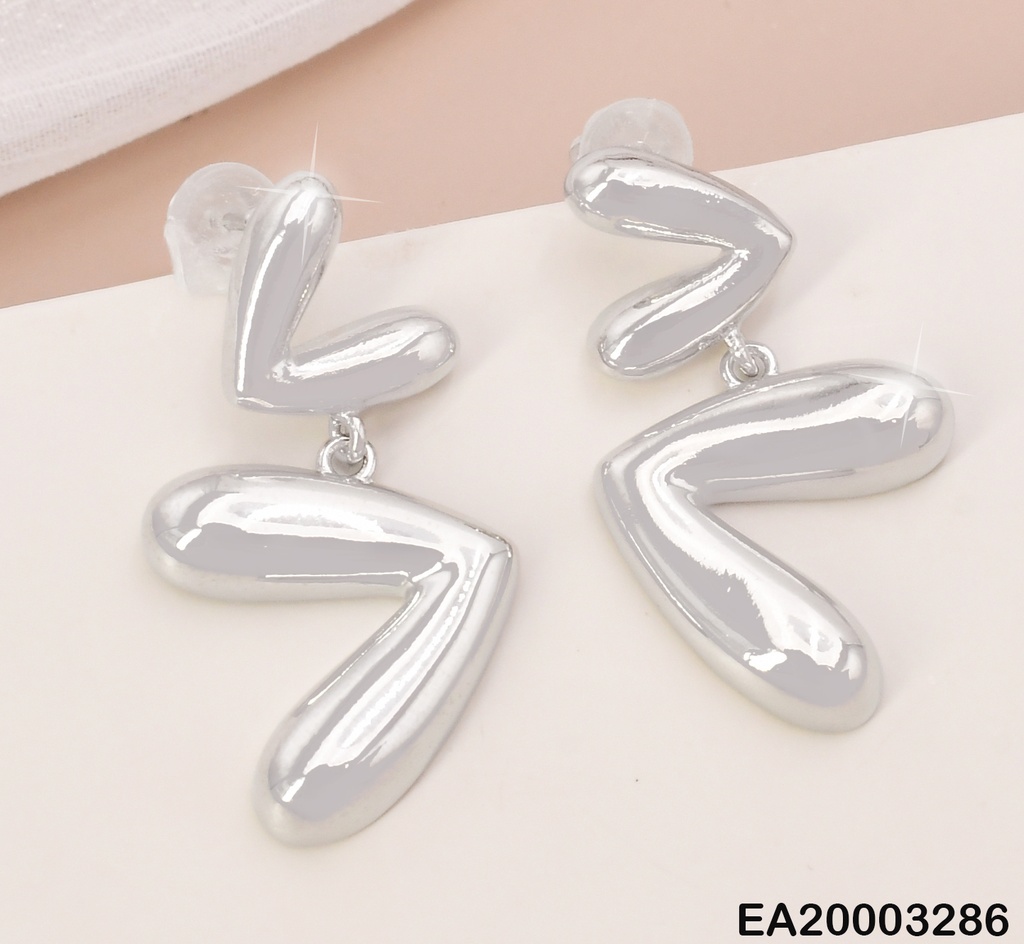 ARETES PLAT SIGNOS "> <" EE1625-284