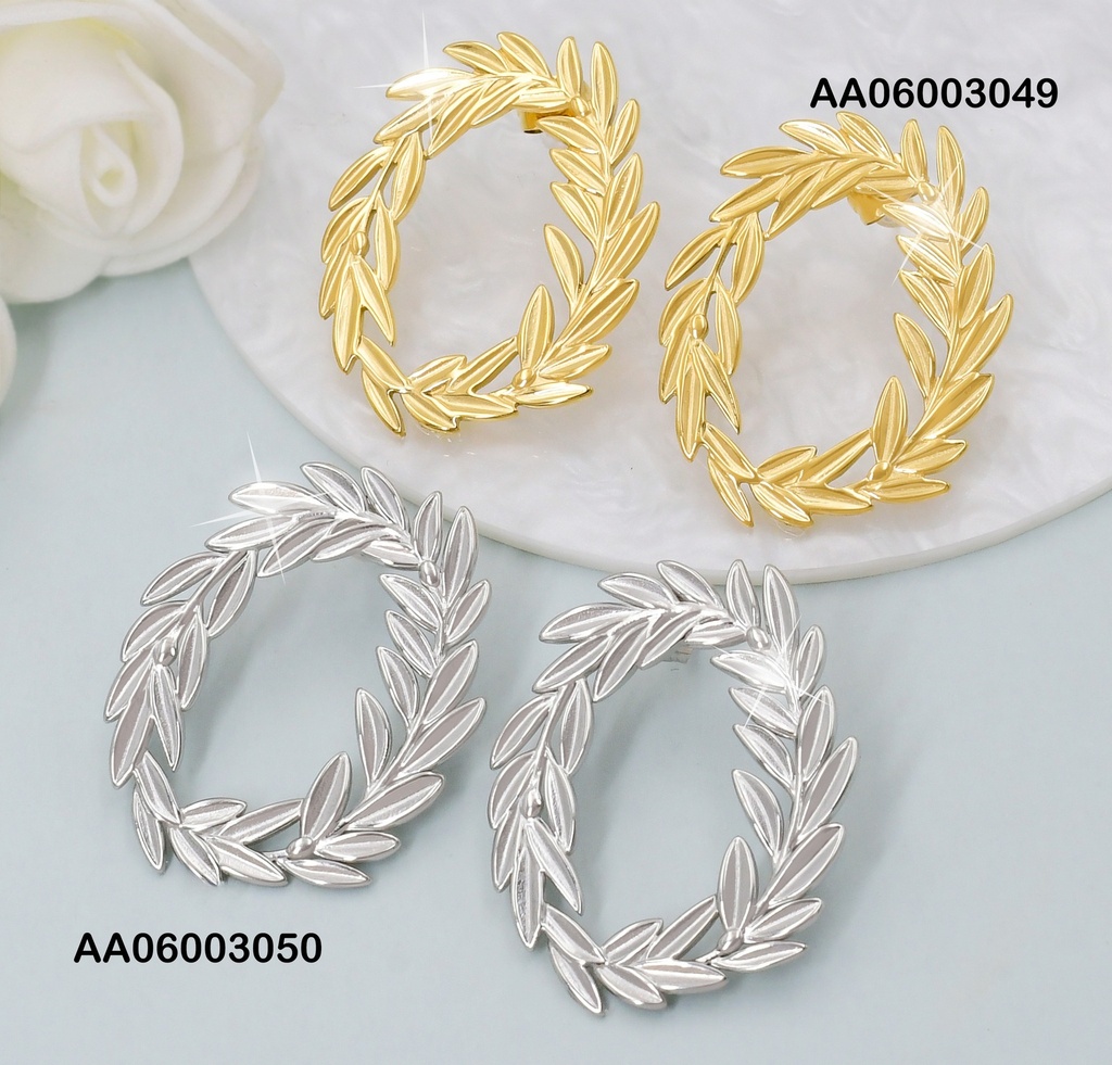ARETES PLAT. "0" RAMAS KE114551