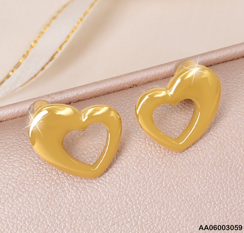 ARETES CROQUI CORAZON ANCHO KE110656