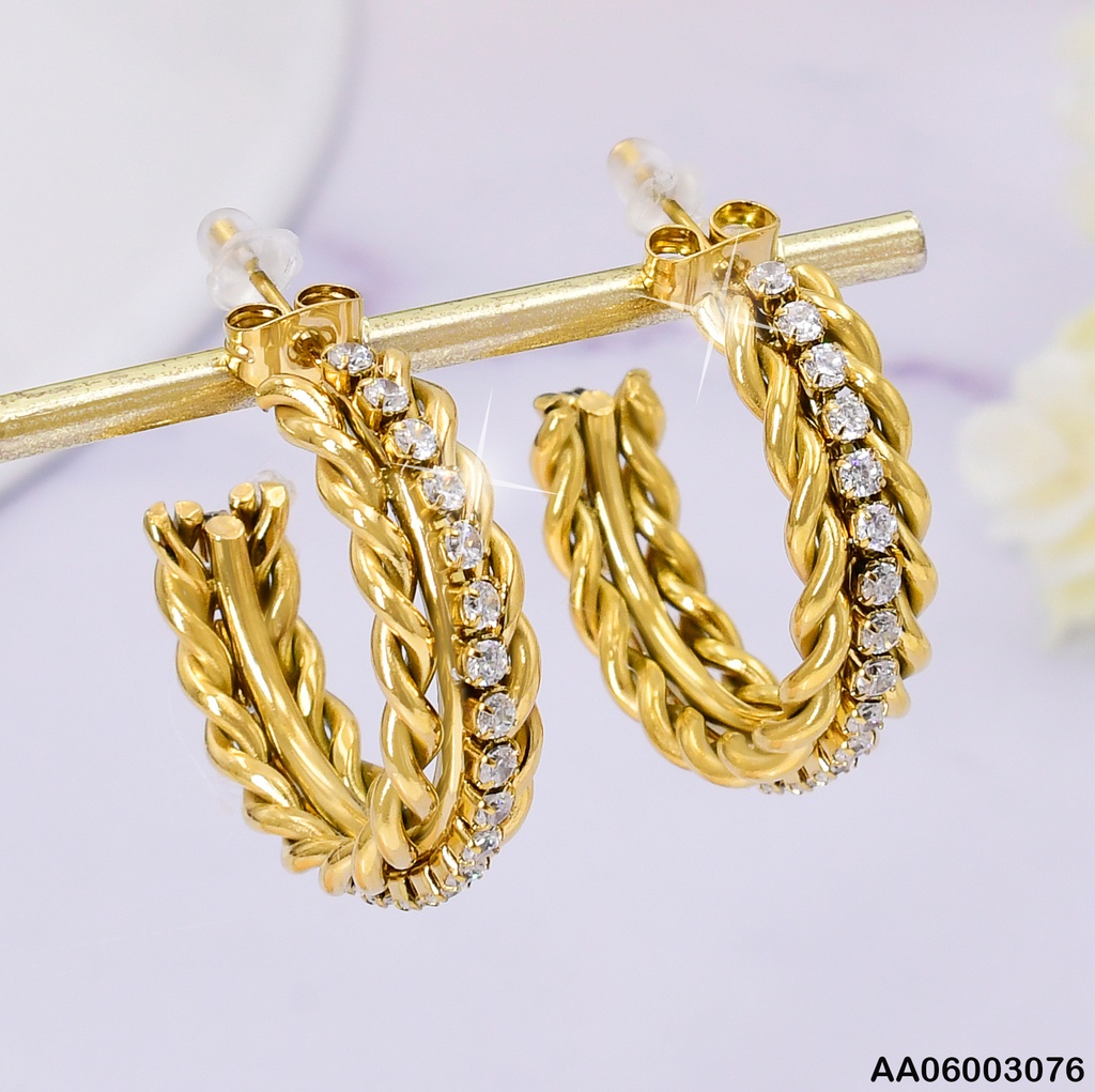 ARETES "C"LINEAS TOR/ZIRC/TORNEADA KE113727