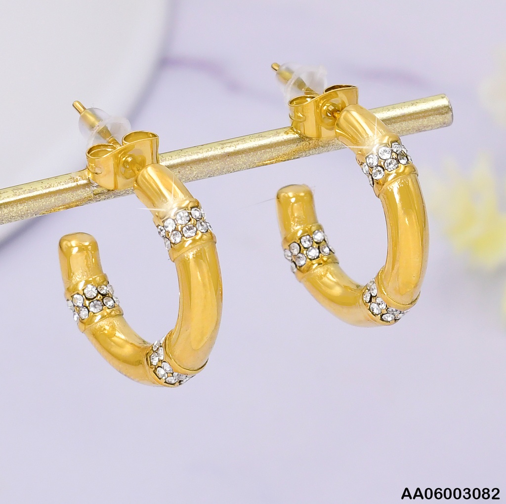 ARETES "C" 3 SECCIONES C/ZIRCONIAS KE113751