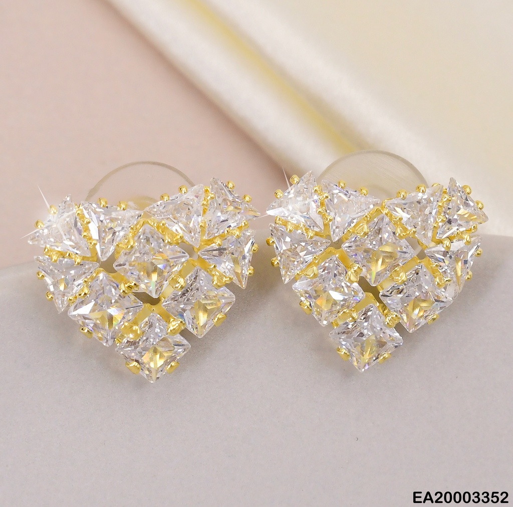 ARETES DOR CORAZON ZIRC EE1606-169