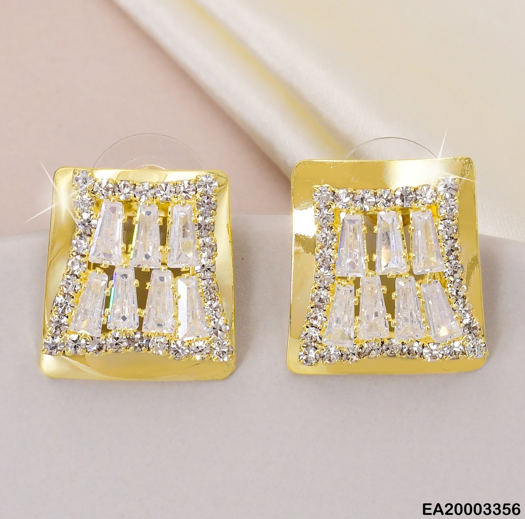 ARETES DOR RECTANGULO ZIRC RECT/RD EE1199-132