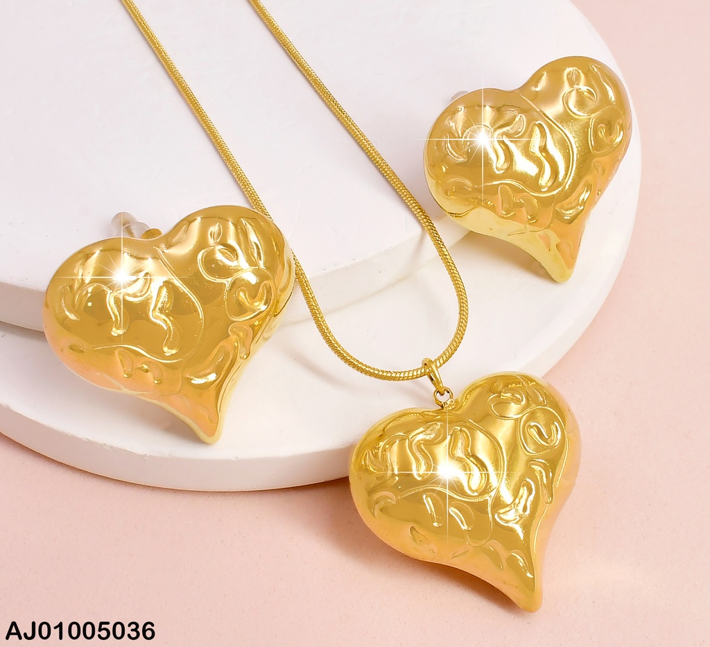 JUEGO DOR CORAZON INFLADO CORRUGADO SA573-45