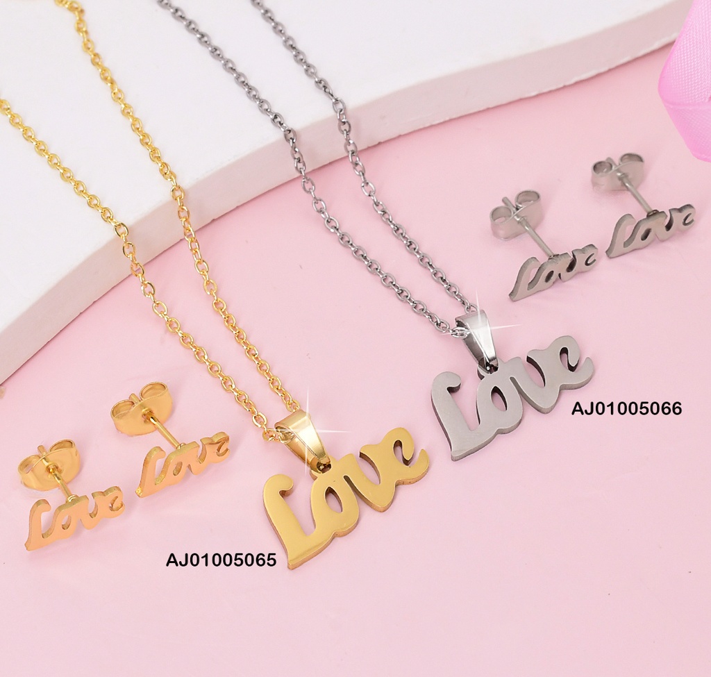 JUEGO DOR PALABRA "LOVE" ANCHO SA686-143 EC.
