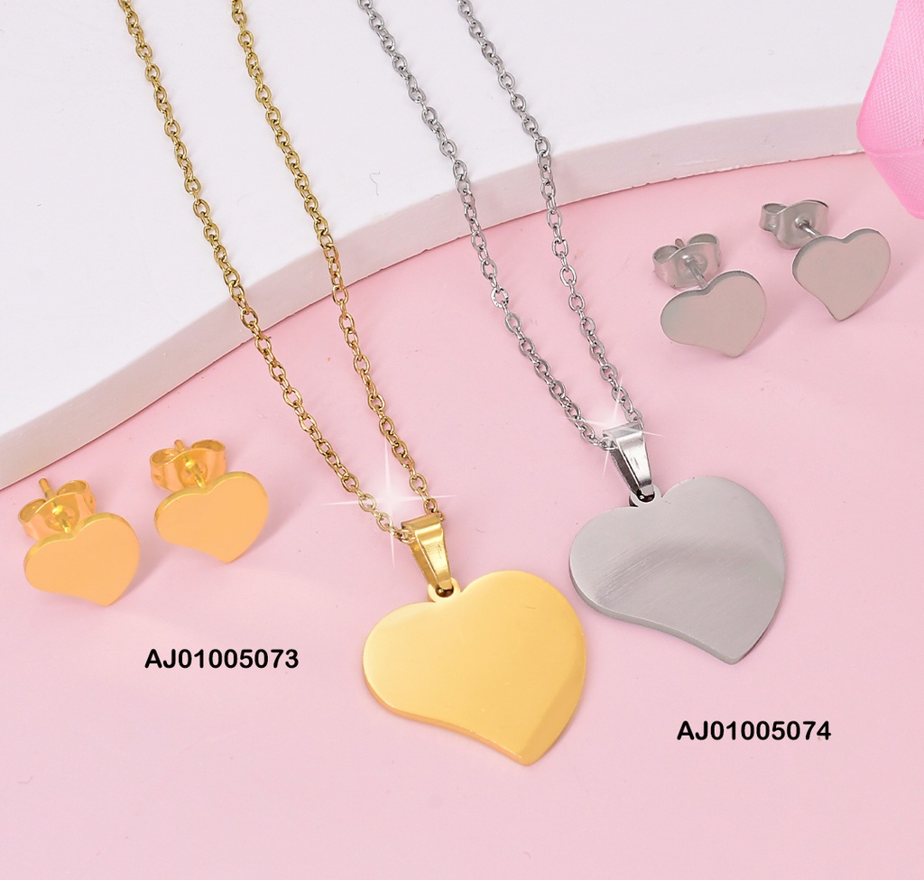 JUEGO PLACAS CORAZON MEDIO LADO SA806-143 EC.