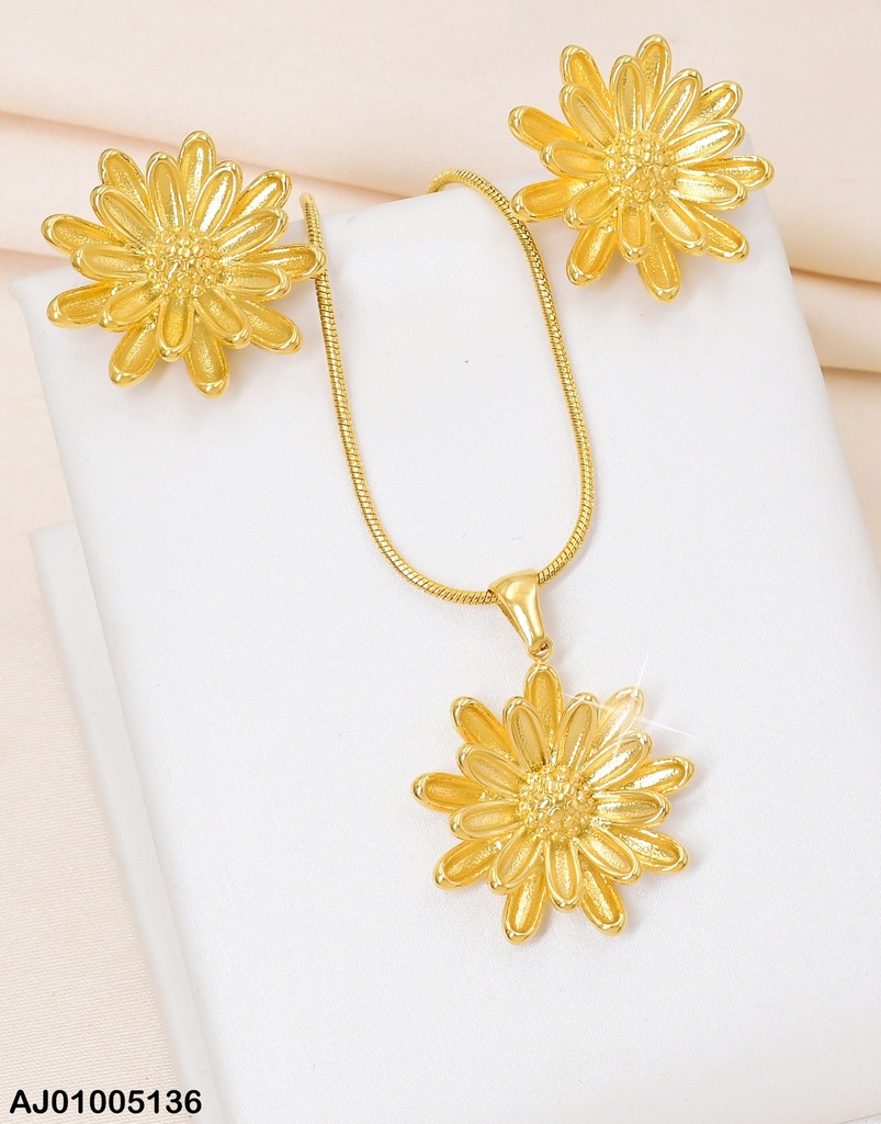 JUEGO DOR FLOR DOBLE FILA DE PETALOS / CAD. COLA DE RATON SA515-45
