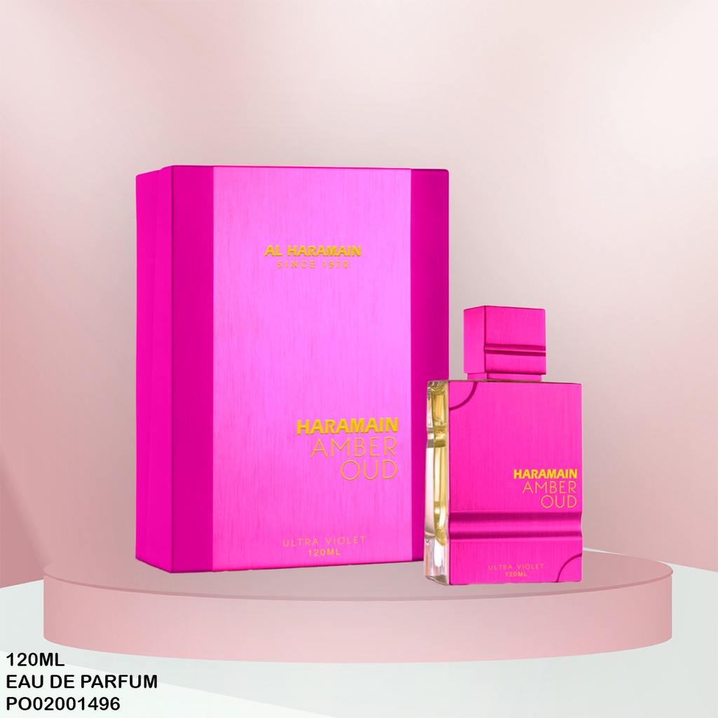 PERFUME AL HARAMAIN AMBER OUD ULTRA VIOLET 120ML