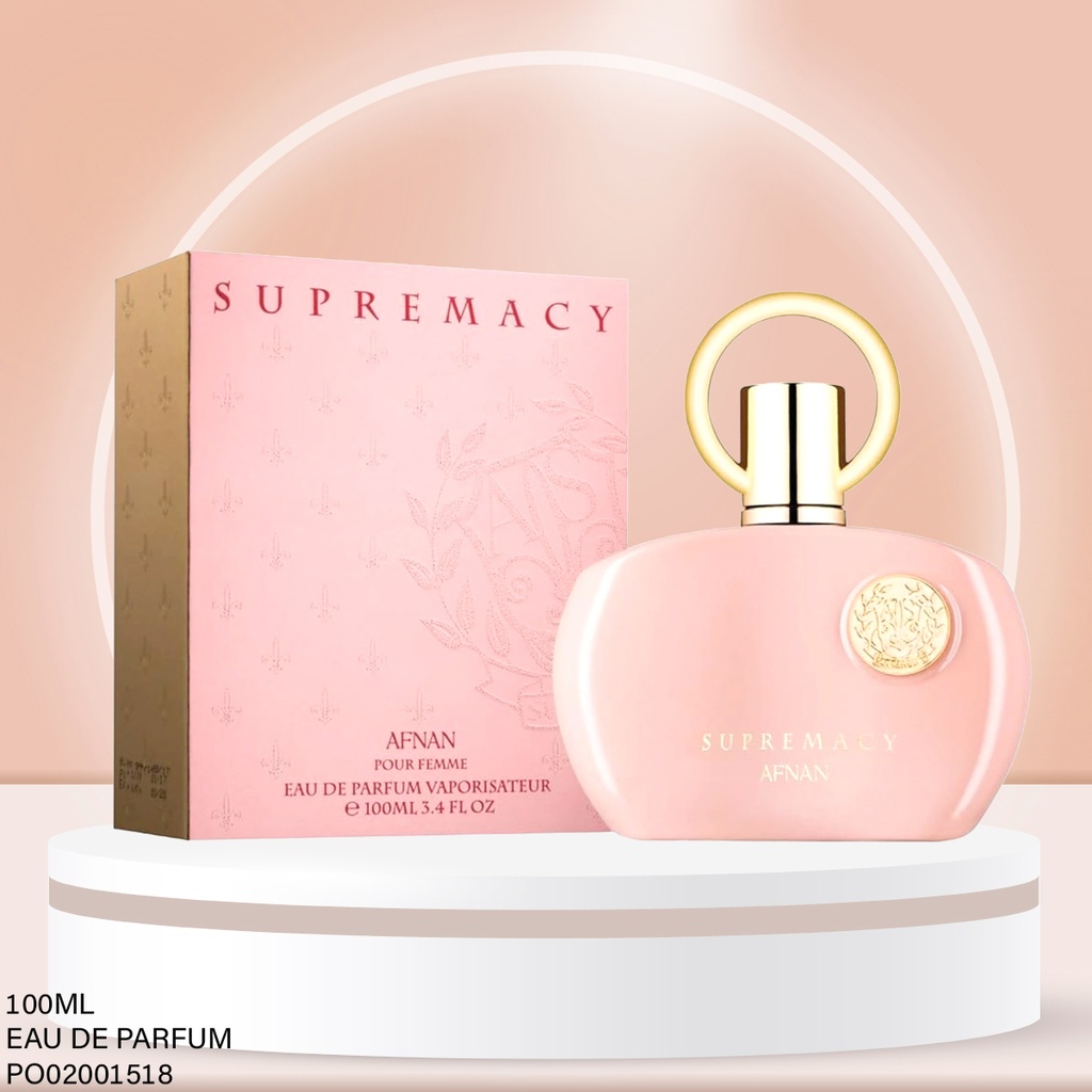 PERFUME SUPREMACY PINK WOMEN AFNAN 100ML EDP