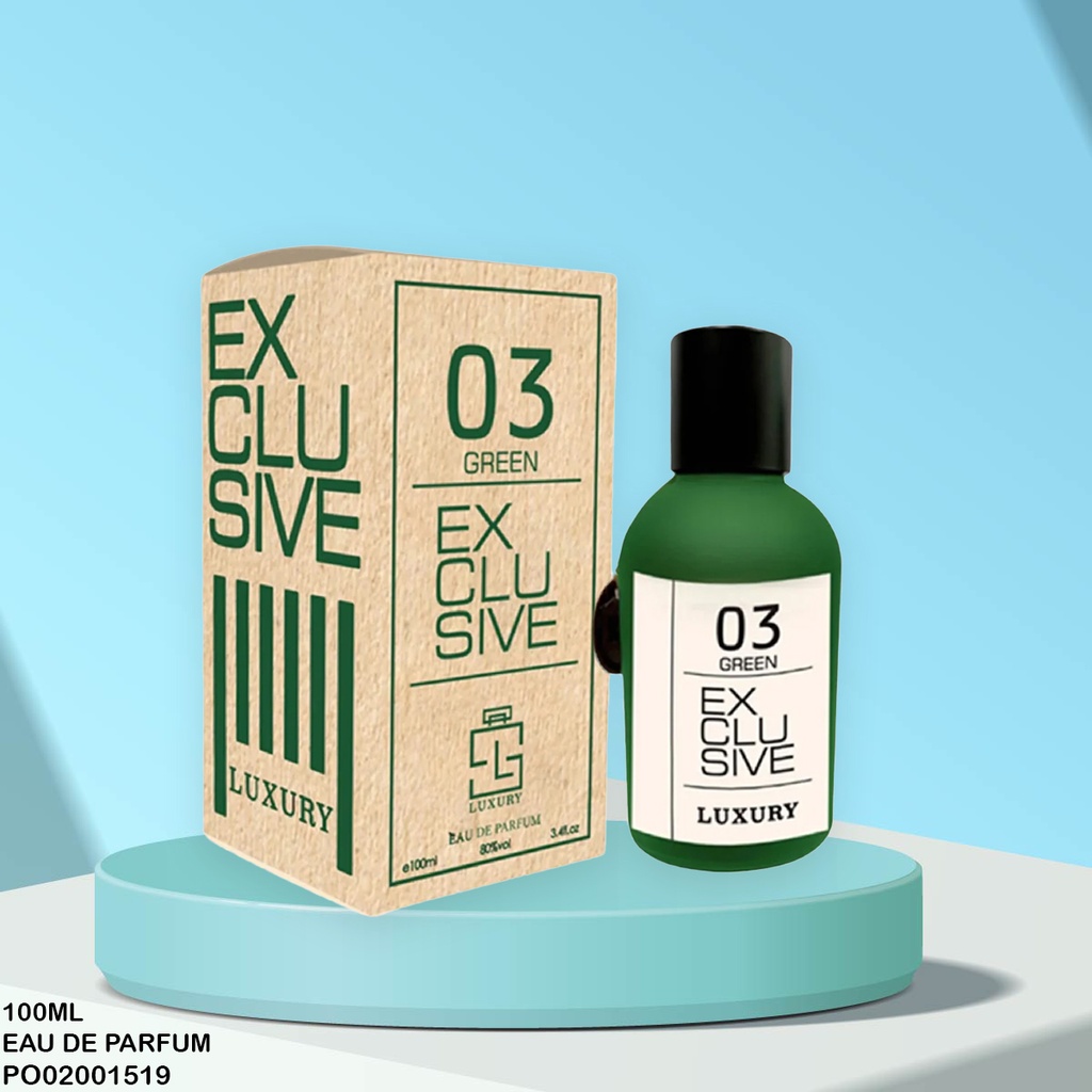 PERFUME KHALIS 03 GREEN EXCLUSIVE 100ML EDP