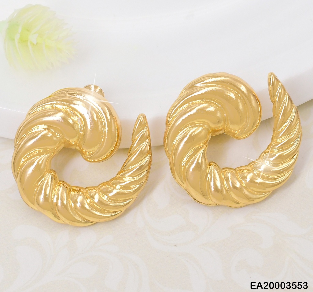 ARETES ENROLLADO TORNEADO RELIEVE (CC) EE1892-301