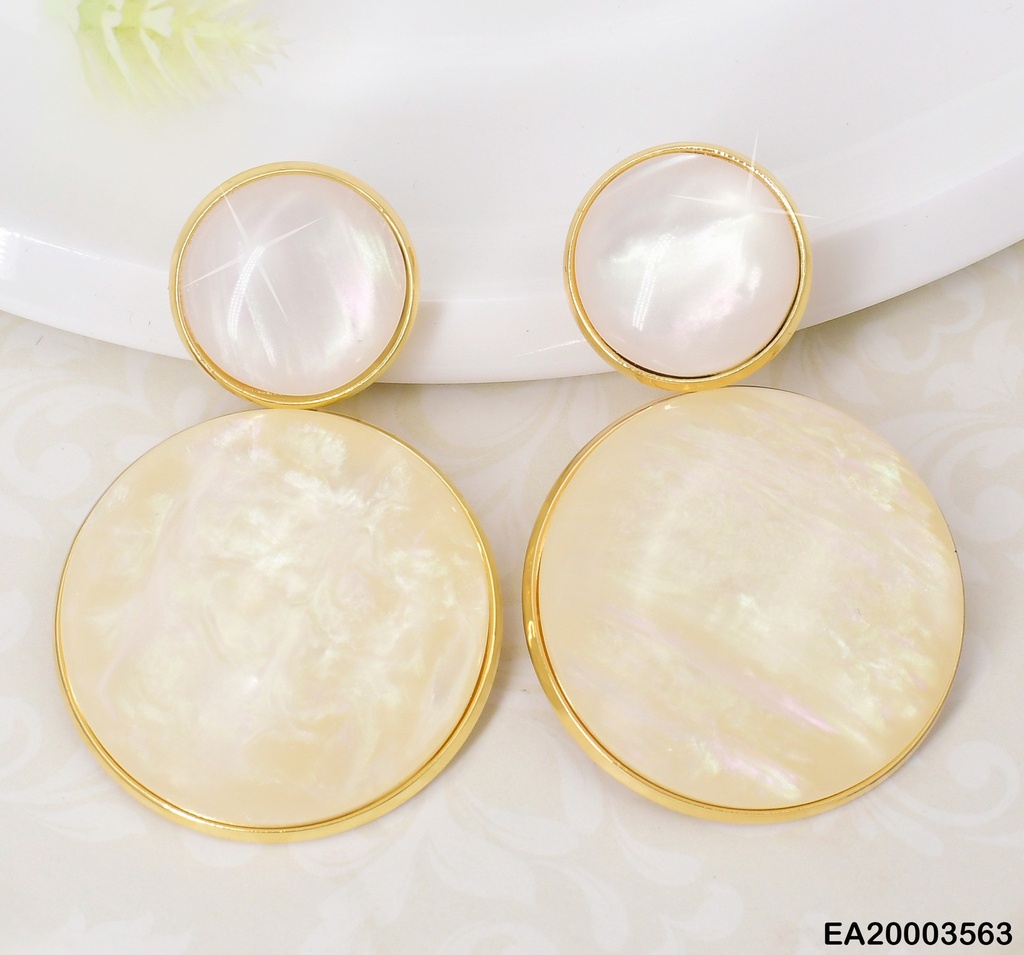 ARETES 2 RD BLANCOS PQ/GR. EE2180-301