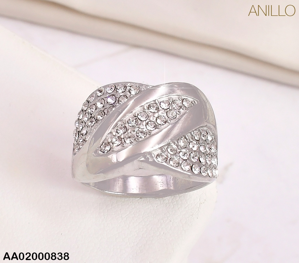 ANILLO PLAT 3 OVALOS  ZIRC RA216-305