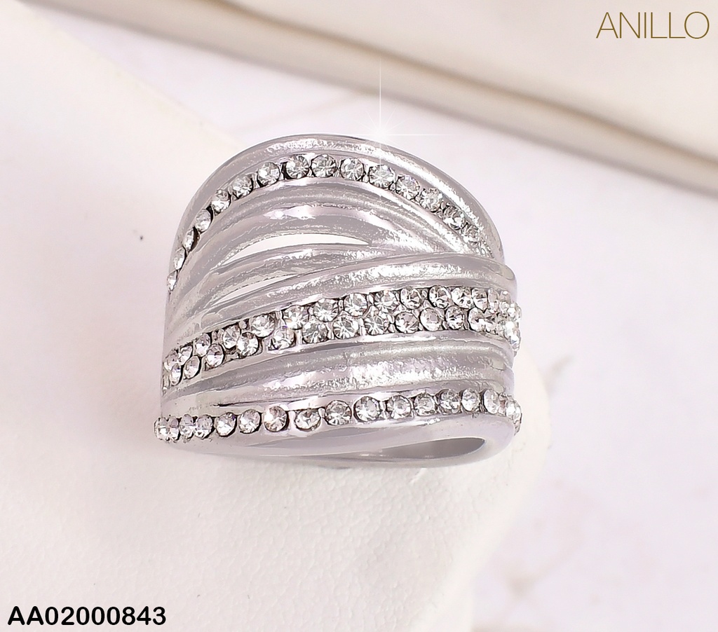 ANILLO DOR LINEAS LISAS Y ZIRC RD . RA225-305
