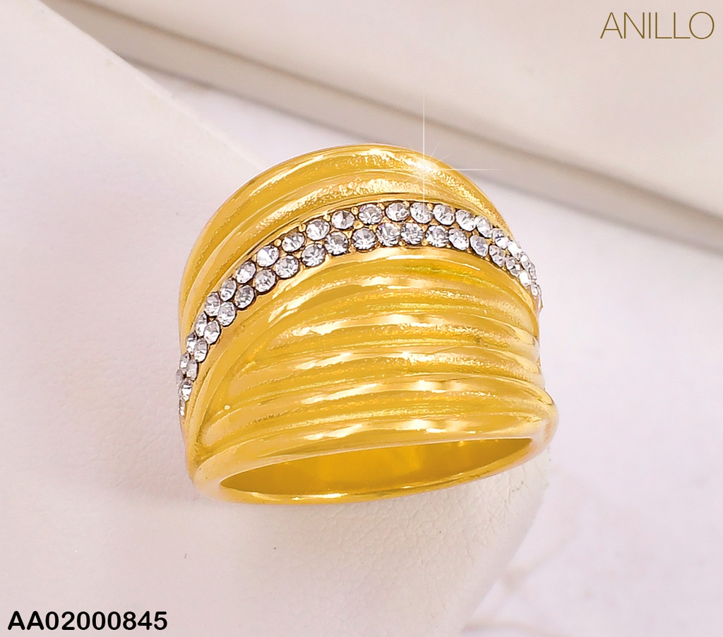 ANILLO DOR LINEAS LISAS/1  LINEA ZIRC CENTRO RA227-305