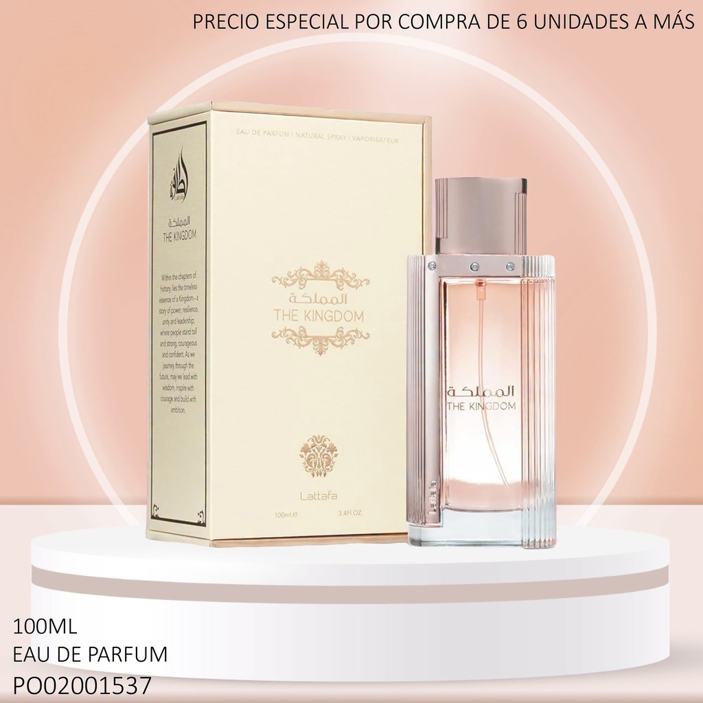 PERFUME THE KINGDOM WOMEN LATTAFA 100ML EDP