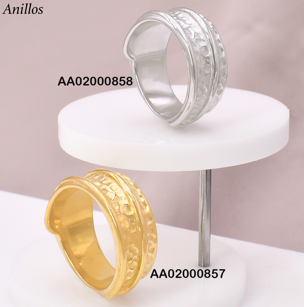ANILLO PLAT. ANCHO DOBLE CANAL CORRUGADO