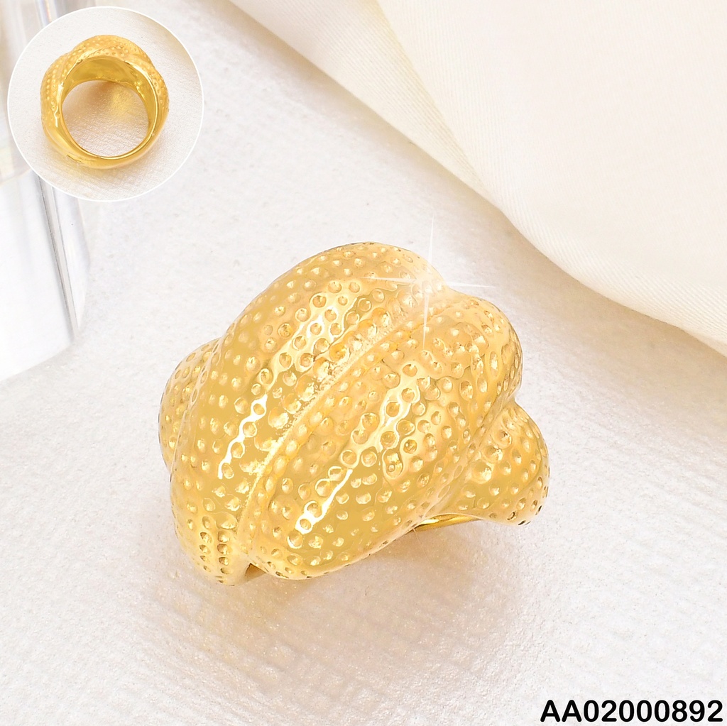 ANILLO DOR GRAB. DIAGONALES PUNTEADO RA339-305